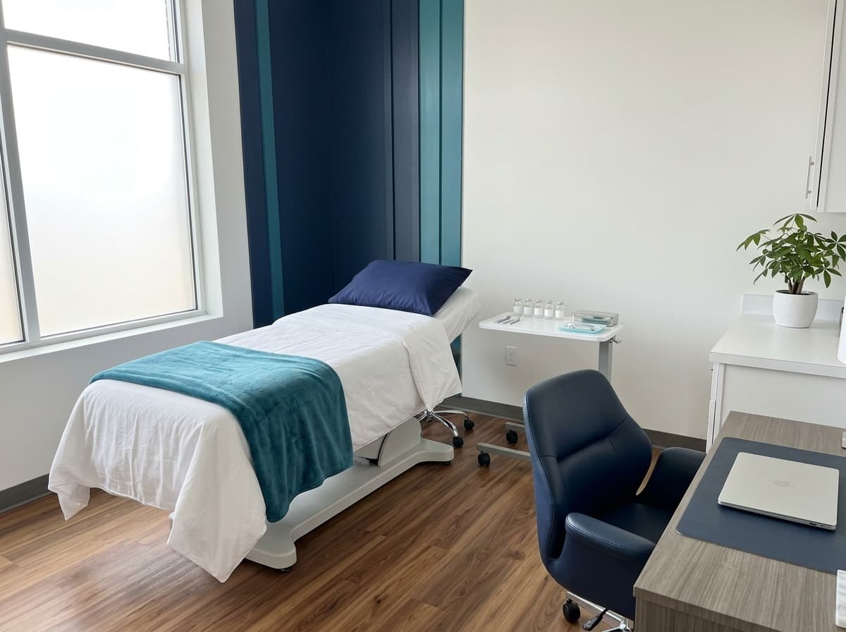 Private hormone therapy room — menopause hormone care at Simply Health Integrated Medical in St. Louis