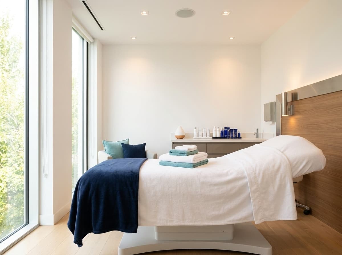 Anti-aging aesthetic treatment room at Simply Health Integrated Medical, St. Louis
