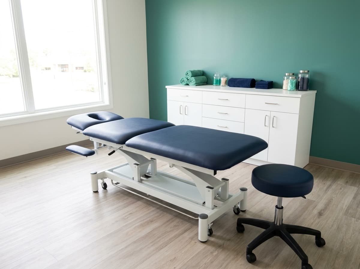 Therapy treatment room — spinal decompression care at Simply Health Integrated Medical in St. Louis