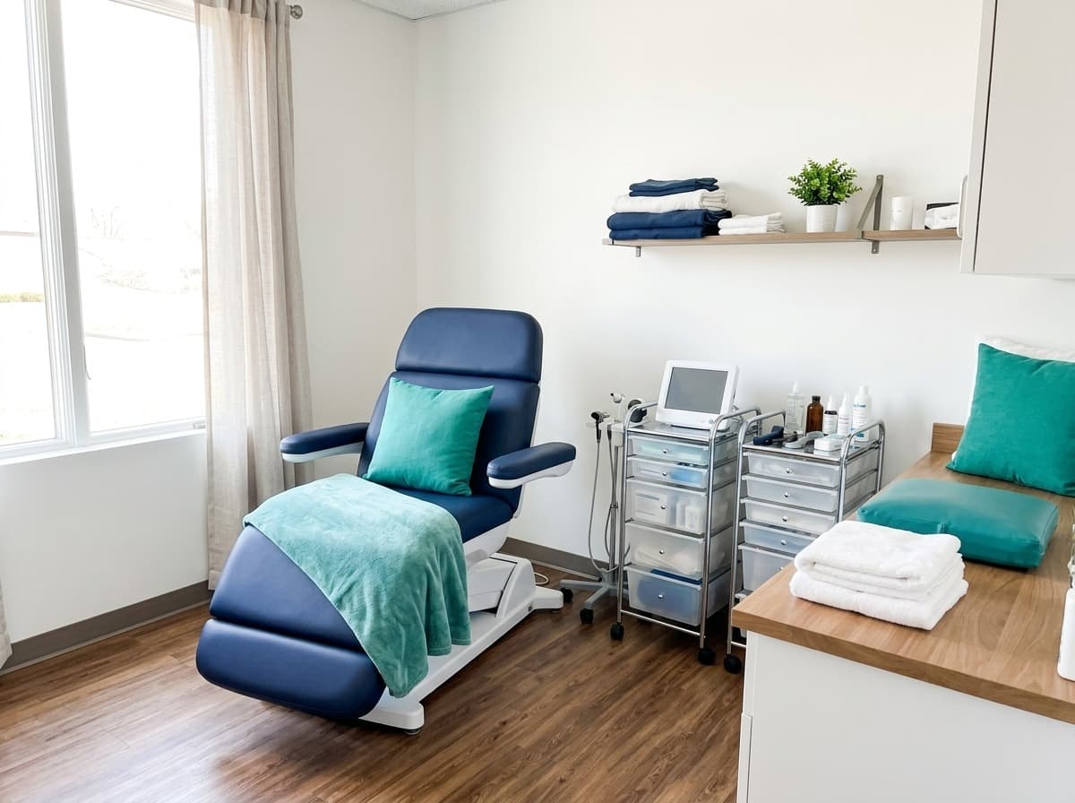 Neuropathy therapy room at Simply Health Integrated Medical in St. Louis