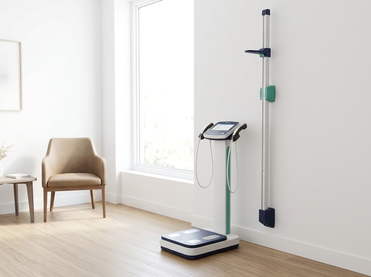 Body-composition analysis equipment — medical weight loss at Simply Health Integrated Medical in St. Louis